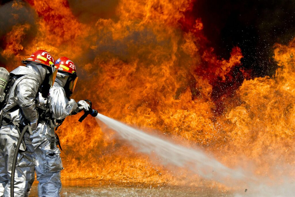 sonhar com um incendio
